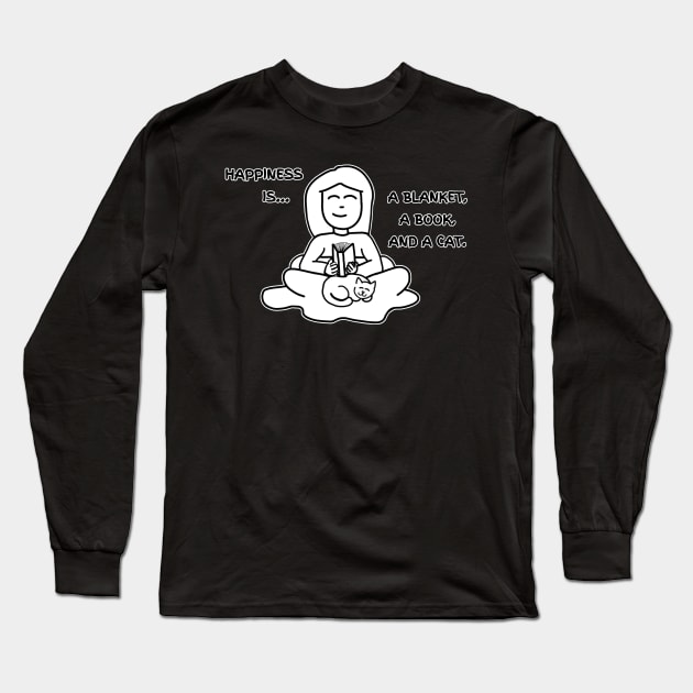 Happiness Is... (Version 3) Long Sleeve T-Shirt by Aeriskate